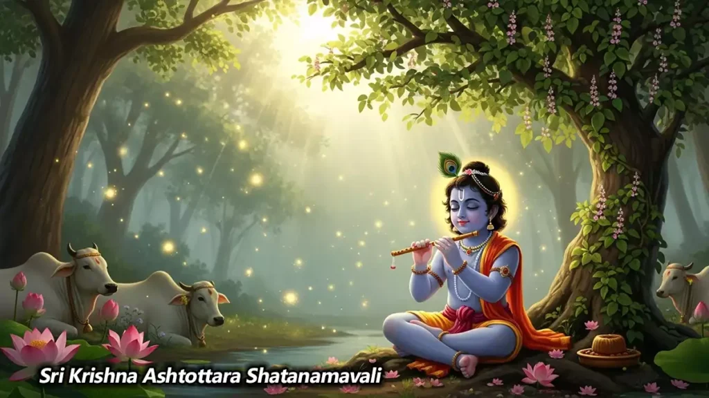 Sri Krishna Ashtottara Shatanamavali in english
