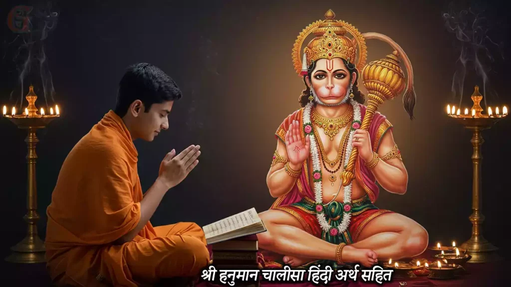 हनुमान चालीसा अर्थ सहित