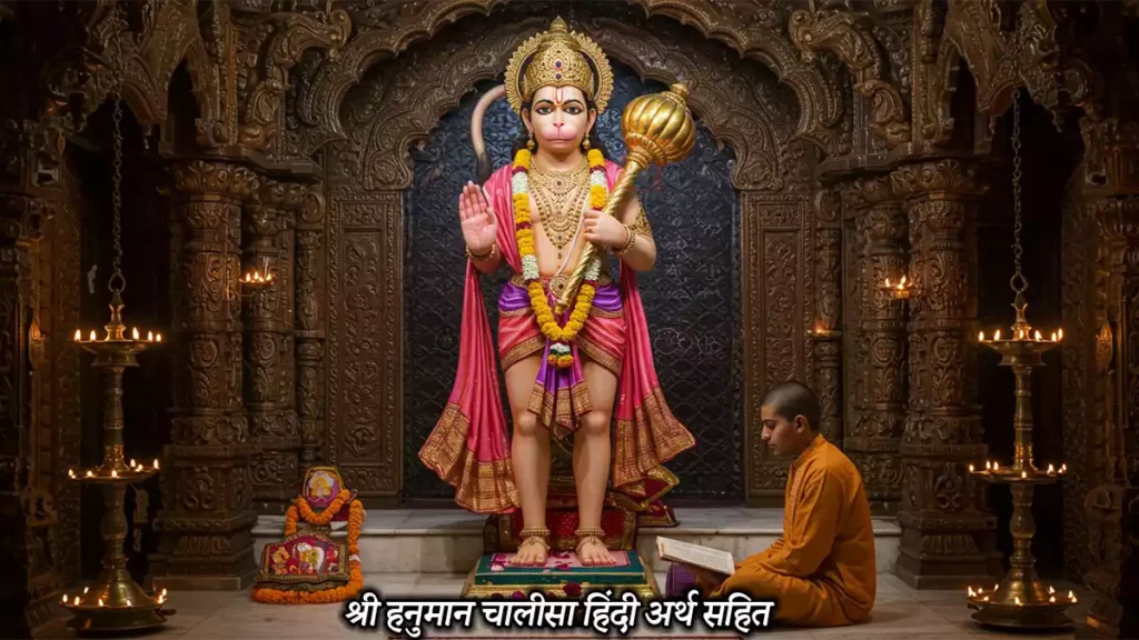 हनुमान चालीसा अर्थ सहित